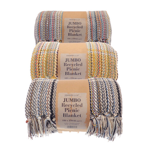 Jumbo recycled picnic blanket Miniaturansicht