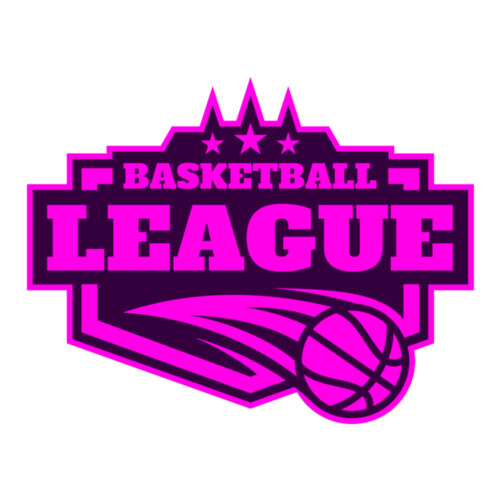 League Basketball logo template 02 Miniaturansicht