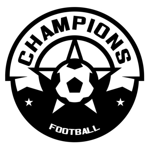 Champions Football logo template Miniaturansicht