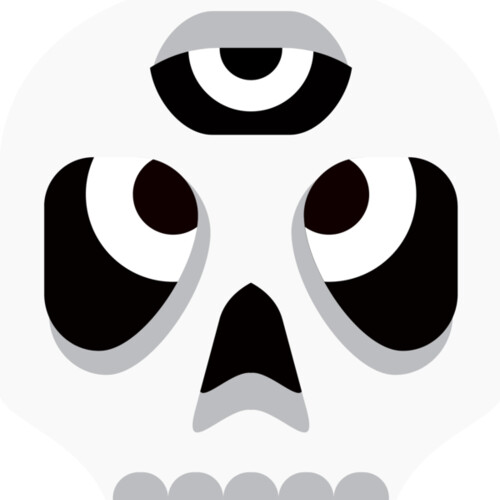 Elements Skulls logo template 18 Miniaturansicht