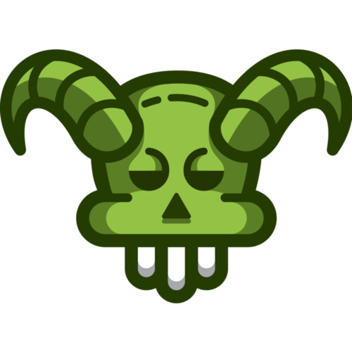 Elements Skulls logo template 114 Miniaturansicht