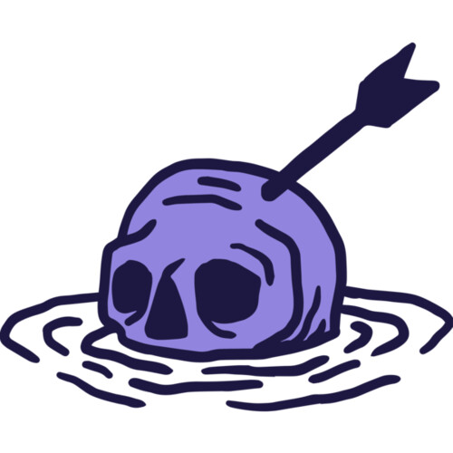 Elements Skulls logo template 186 Miniaturansicht