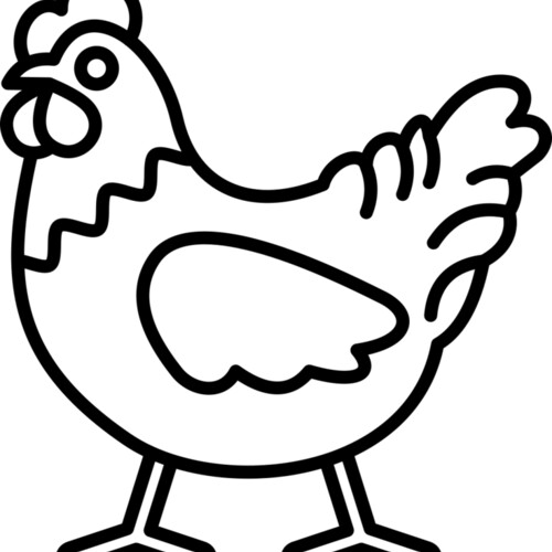 Hen   Clipart 1 Miniaturansicht