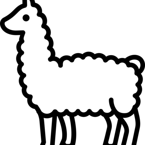 Lllama   Clipart 1 Miniaturansicht