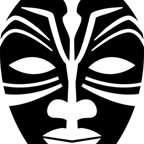 Maori Tribal Mask Miniaturansicht