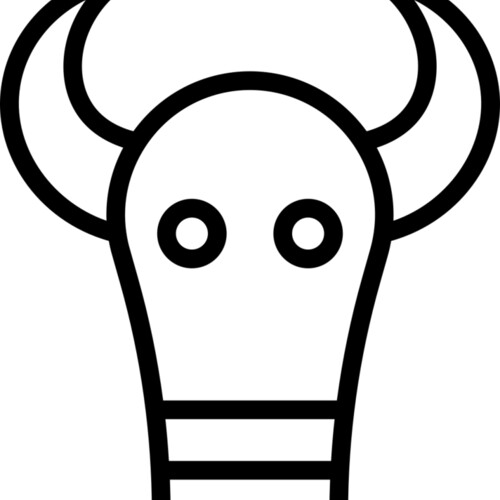 Bull Head Symbol Miniaturansicht