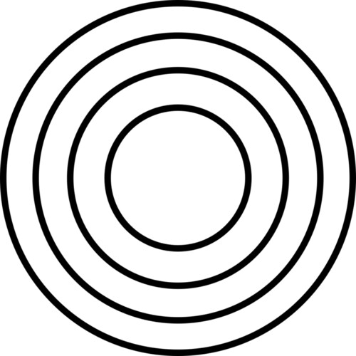 Concentric Circle Rings Miniaturansicht