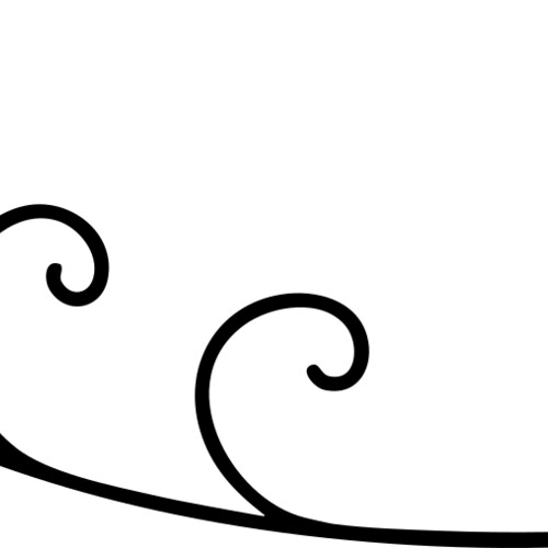 Curved Leaf Swirl Miniaturansicht