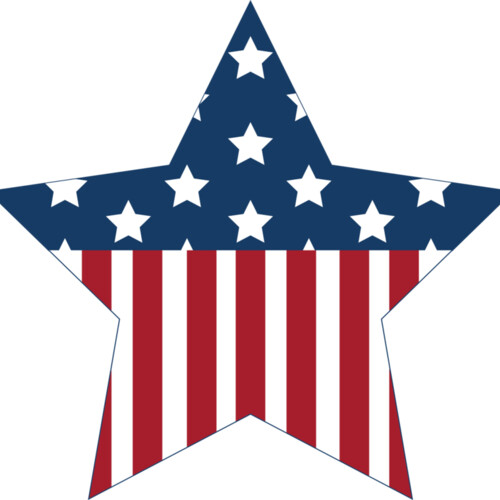 Patriotic Star Emblem Miniaturansicht