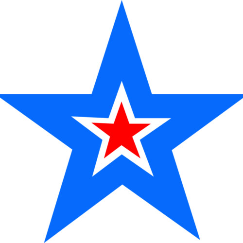 Outline and inner star Miniaturansicht