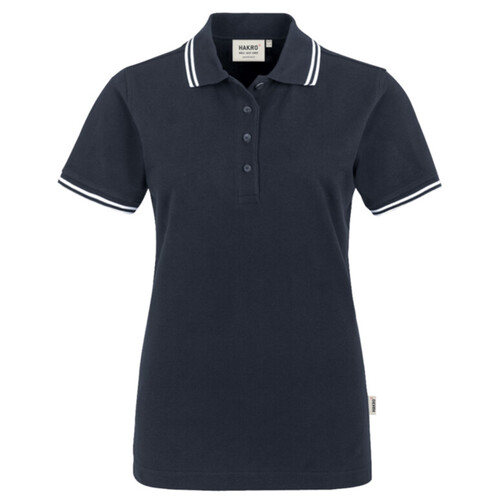 Hakro Damen Poloshirt Twin-Stripe Miniaturansicht
