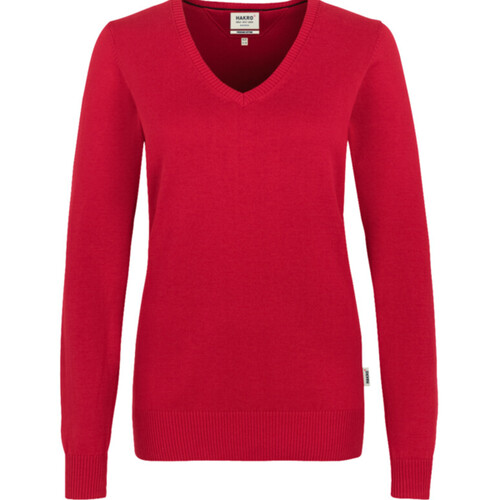 Hakro Damen V-Pullover Premium-Baumwolle Miniaturansicht