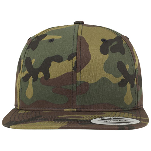 6 Panel Snapback Kappe "Camo" Miniaturansicht