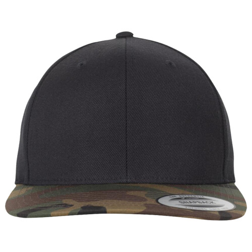 6 Panel Snapback Kappe "Camo" Miniaturansicht