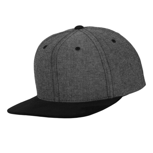 6 Panel Snapback Kappe "Suede" Miniaturansicht