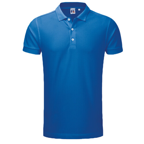 Russell Stretch Piqué Polo Shirt Miniaturansicht