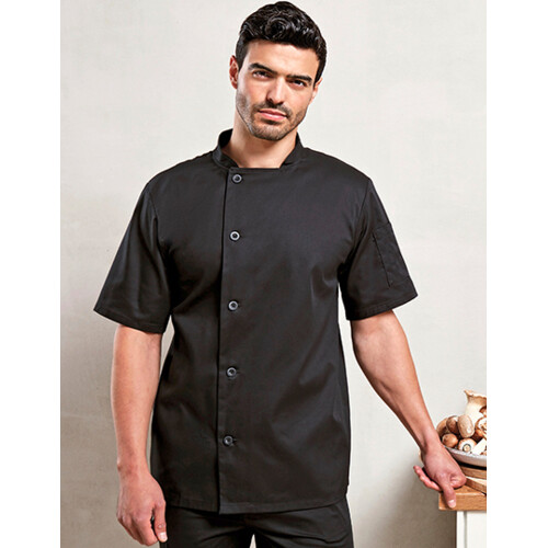 Kochjacke kurzarm Miniaturansicht