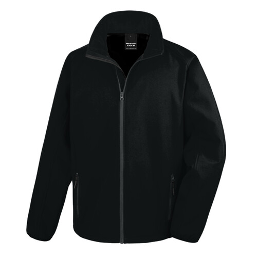 Herren 2-Lagen Softshell Jacke "Printable" Miniaturansicht
