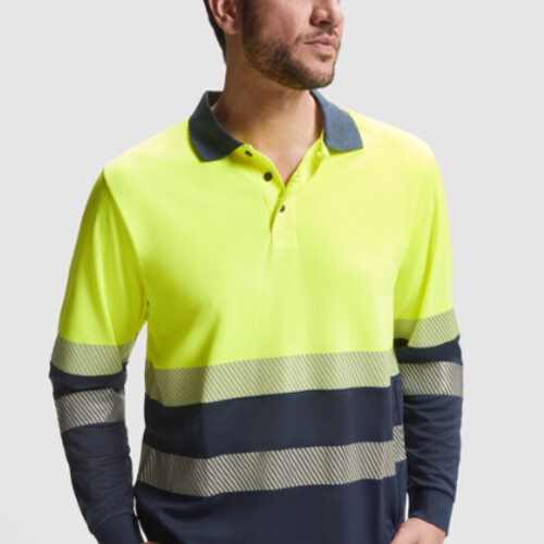 Vega LS - Langarm-Poloshirt Miniaturansicht