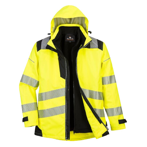  PW3 Warnschutz-Regenjacke Miniaturansicht