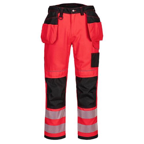 PW3 Warnschutz Arbeitsbundhose mit Holstertaschen Regulär Miniaturansicht