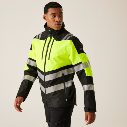 Hi-Vis X-Pro Waterproof Shell Jacket (Class 2) Miniaturansicht