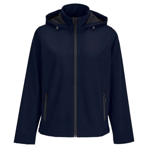 Damen 2-Lagen Kapuzen Softshell Jacke Miniaturansicht