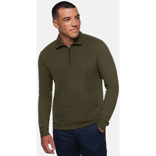 Zip-Longsleeve Piqué MIKRALINAR® ECO Miniaturansicht