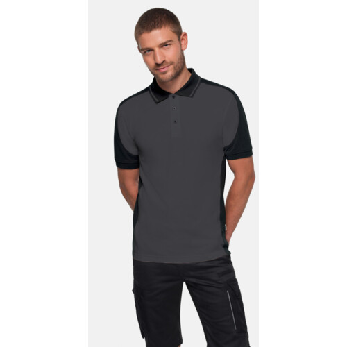 Poloshirt Contrast MIKRALINAR® ECO Miniaturansicht