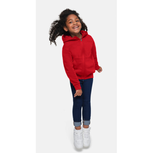 HAKRO Kinder Kapuzen-Sweatjacke Bio-Baumwolle Miniaturansicht