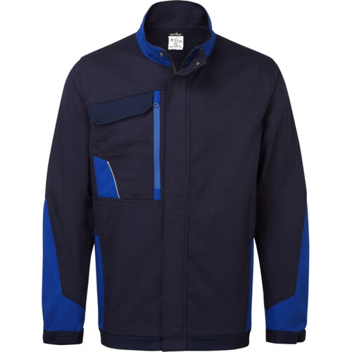 WX1 Zweifarbige wattierte Baumwoll - Arbeitsjacke Miniaturansicht