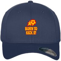 6 Panel Flexfit Wooly Combed Kappe Miniaturansicht