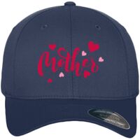 6 Panel Flexfit Wooly Combed Kappe Miniaturansicht
