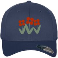 6 Panel Flexfit Wooly Combed Kappe Miniaturansicht
